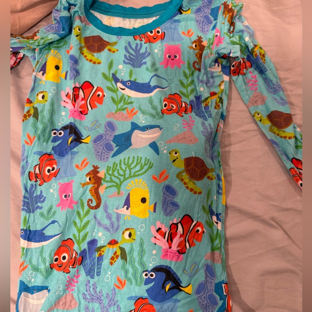 Little Sleepies Finding Nemo Pajama Set - Picture 2 of 3